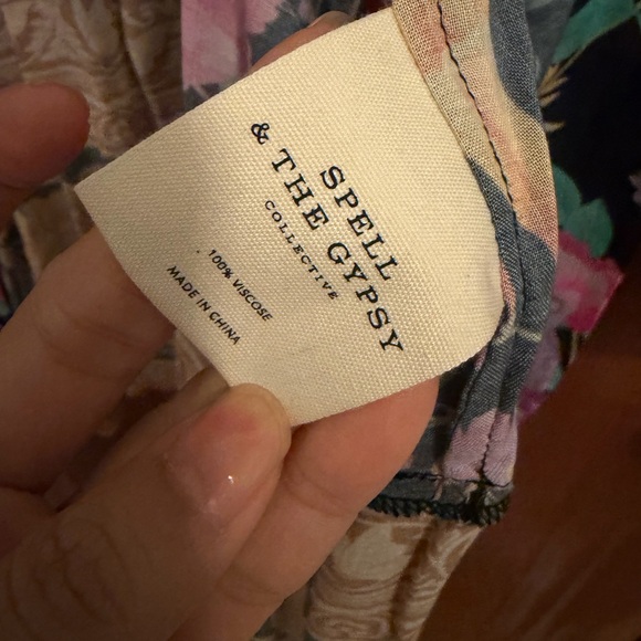 Spell Butterfly Short Kimono Robe - Picture 5 of 7